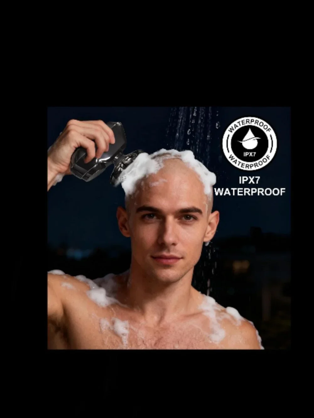 5-in-1 Electric Head Shaver For Men